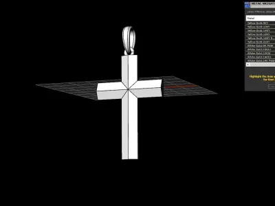 Cross model 301 3D print model