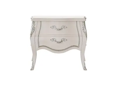 Silver grace night table by MODENESE 3D model