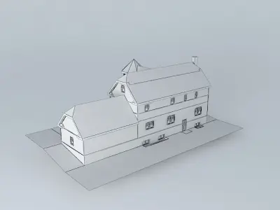 DIY house Free 3D model