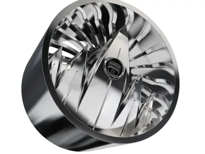 DUB F U WHEEL 3D MODEL 3D print model