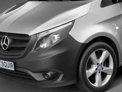 Mercedes-Benz Vito PanelVan 2015 3D model