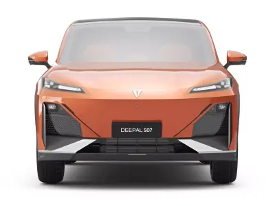 2025 Deepal S07 with Interior 3D model