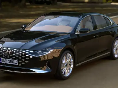 2023 Hyundai Grandeur-Azera  3D model