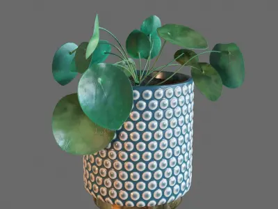 Decorative set 004  3D model