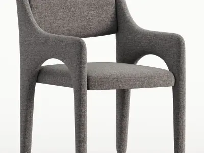 Godard Dining Chair 3D model