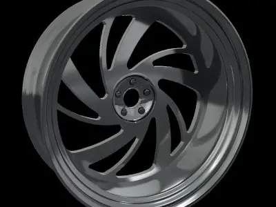 Billet Specialties Comet Low-poly 3D model