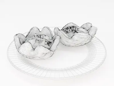 Pastries Desserts 3D model