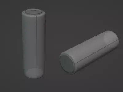 AA Battery Alkaline 3D model