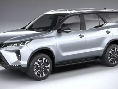 Toyota Fortuner 2021 3D model