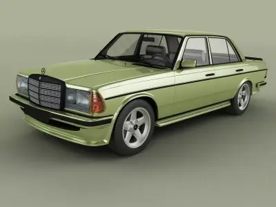 Mercedes-Benz W123 AMG 3D model