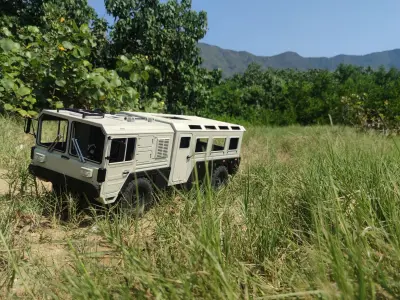 Crawler Cat 1 front cab 1-10 RC body  3D print model