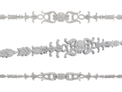 Classic carved 194 3D model