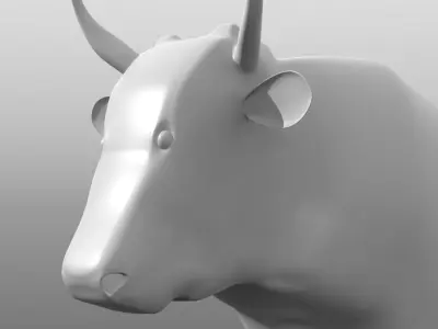 Cow model 3D model