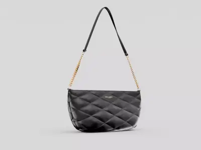 Saint Laurent Women Fashion Hand bag Low-poly 3D model