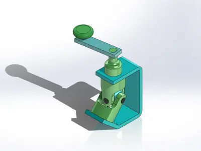 Universal joint 3D model