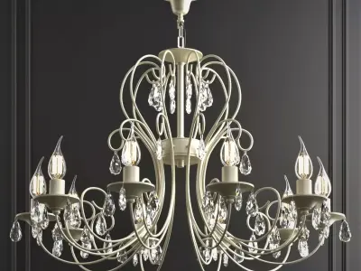 Princess Chandelier 3D model