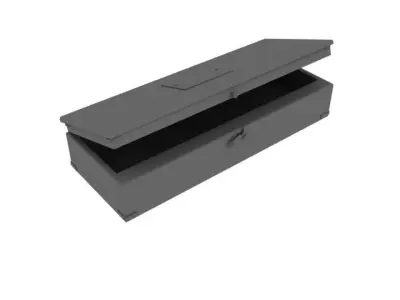 WOODEN JEWL BOX 3D model