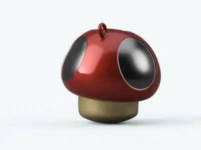 Toad keychain I Model Free 3D print model