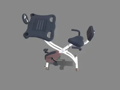 GYM Exercise Cycle 3D model
