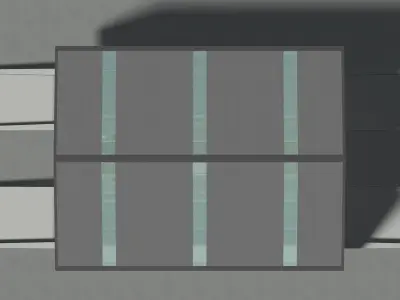 Truck weight scale station 24i13 3D model