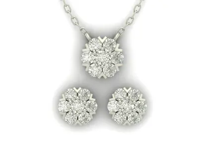 Daimond Pendant 3D print model