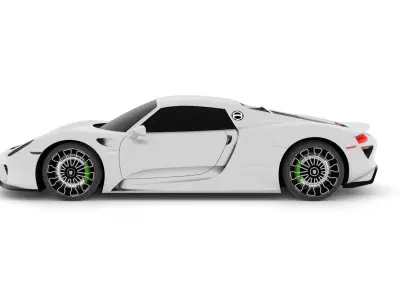 Porsche 918 2015 3D model