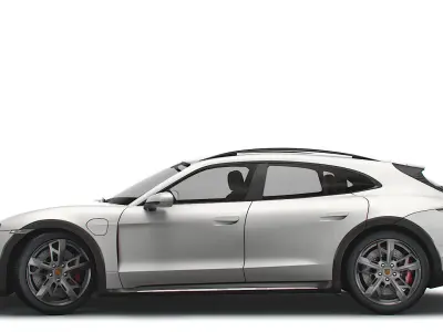 Porsche Taycan Turbo Cross Turismo 2022 3D model