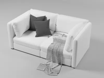 Valentuna Modular Sofa 3D model