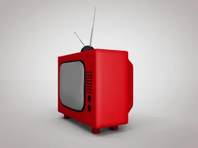 television 3D model