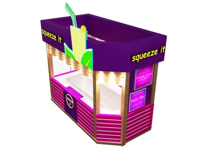  Booth Exhibition Stand a53 3D model