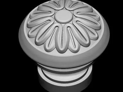 Door Knob 3D print model