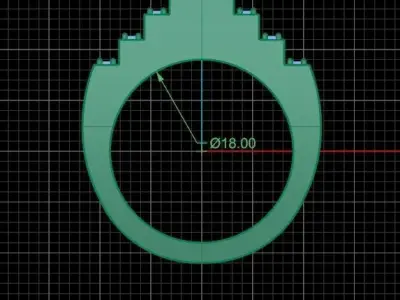 Ring  Step  Free 3D print model