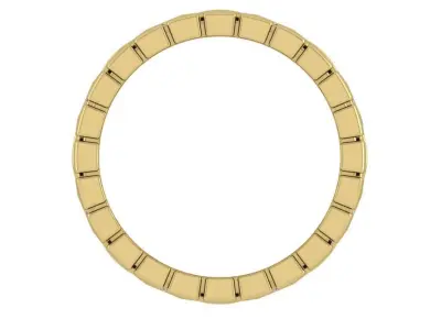 Alliance     Wedding Band 3D print model