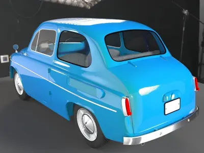 ZAZ 965 Free 3D model