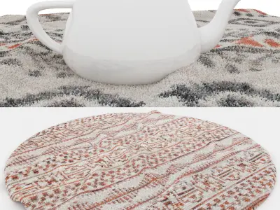 Rugs No 909 Low-poly 3D model