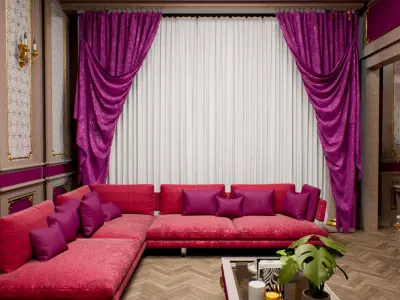 Luxury Bedroom 3D model