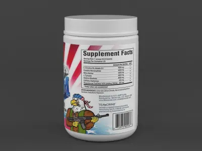 Protein Powder 3D model