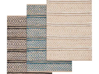 Rug Set 2329 3D model