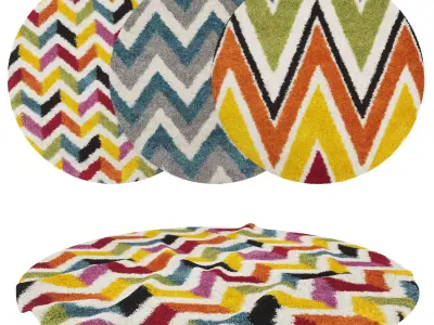 Rugs No 641 Low-poly 3D model