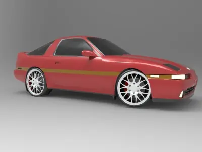 Toyota Supra Mk3 3D model