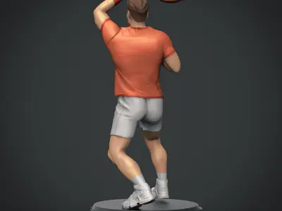  Rafael Nadal 3D Printable 4  3D print model