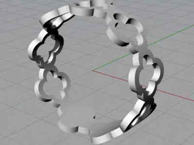 VanCleef Ring 3D print model