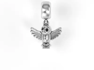 Owl Charm 3D print model