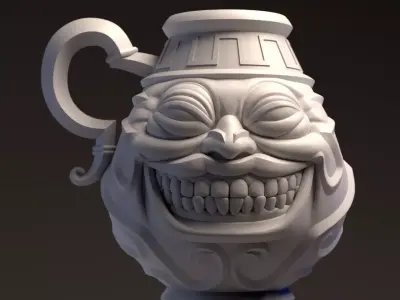 Pot of Greed - Yu-Gi-Oh 3D print model