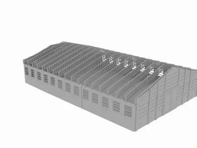 Sport Ware House 3D model