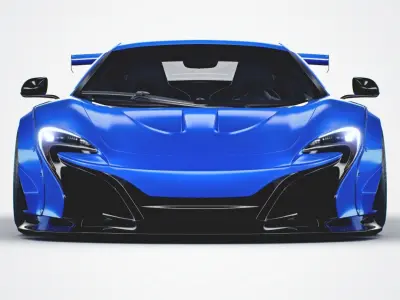 McLaren 650s Liberty Walk LB 3D model