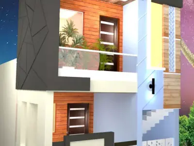 MODERN HOME MODEL 3D model