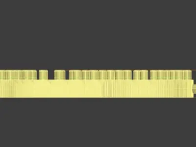 Diamond Lower Case A Pendant Gold Silver Platinum Jewelry 3D print model