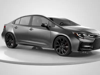 Toyota Corolla 2020 3D model