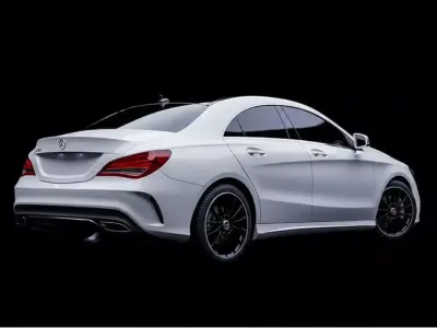Mercedes Benz Cla45 Amg 2017 3D model